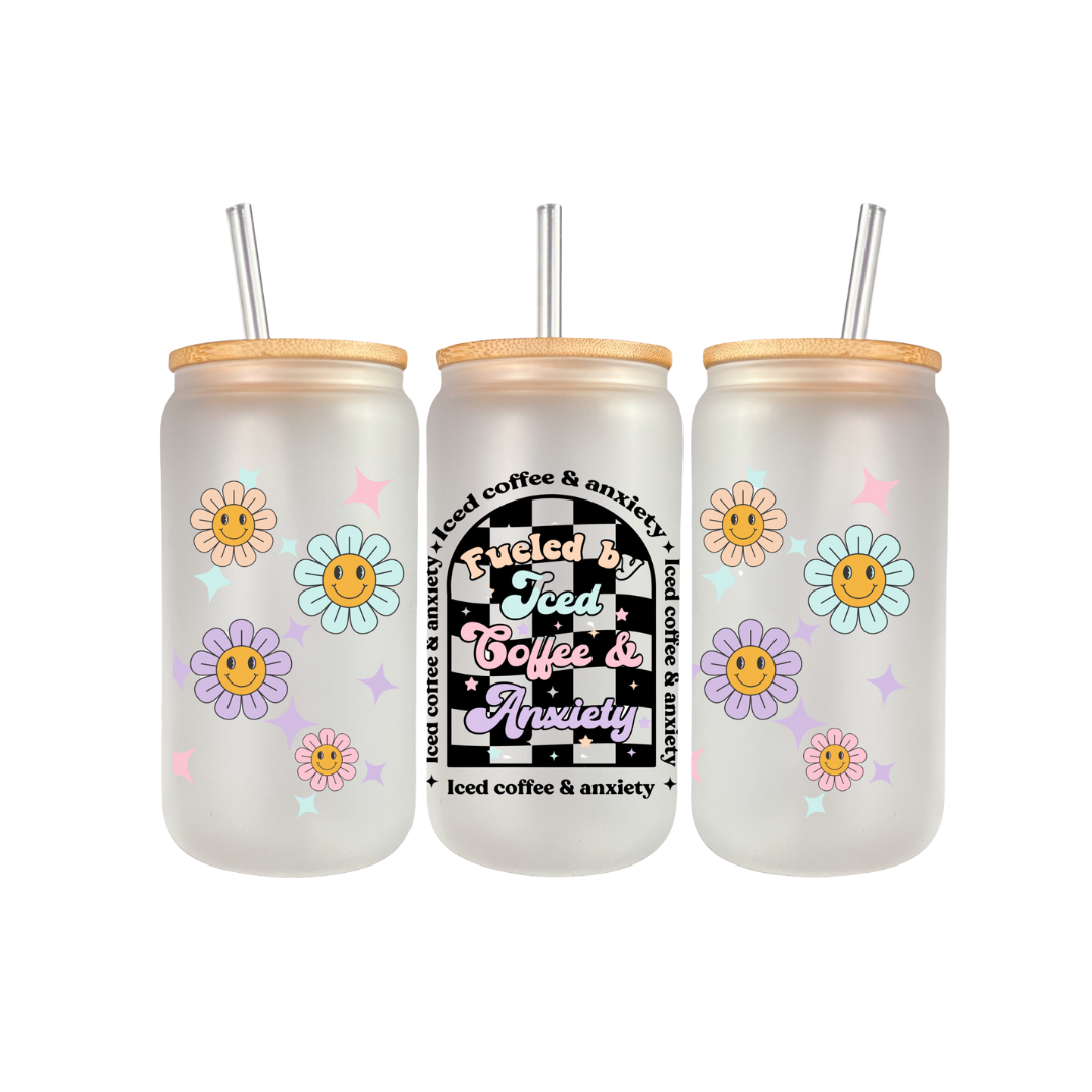 Fuled By Coffee & Anxiety Tumbler
