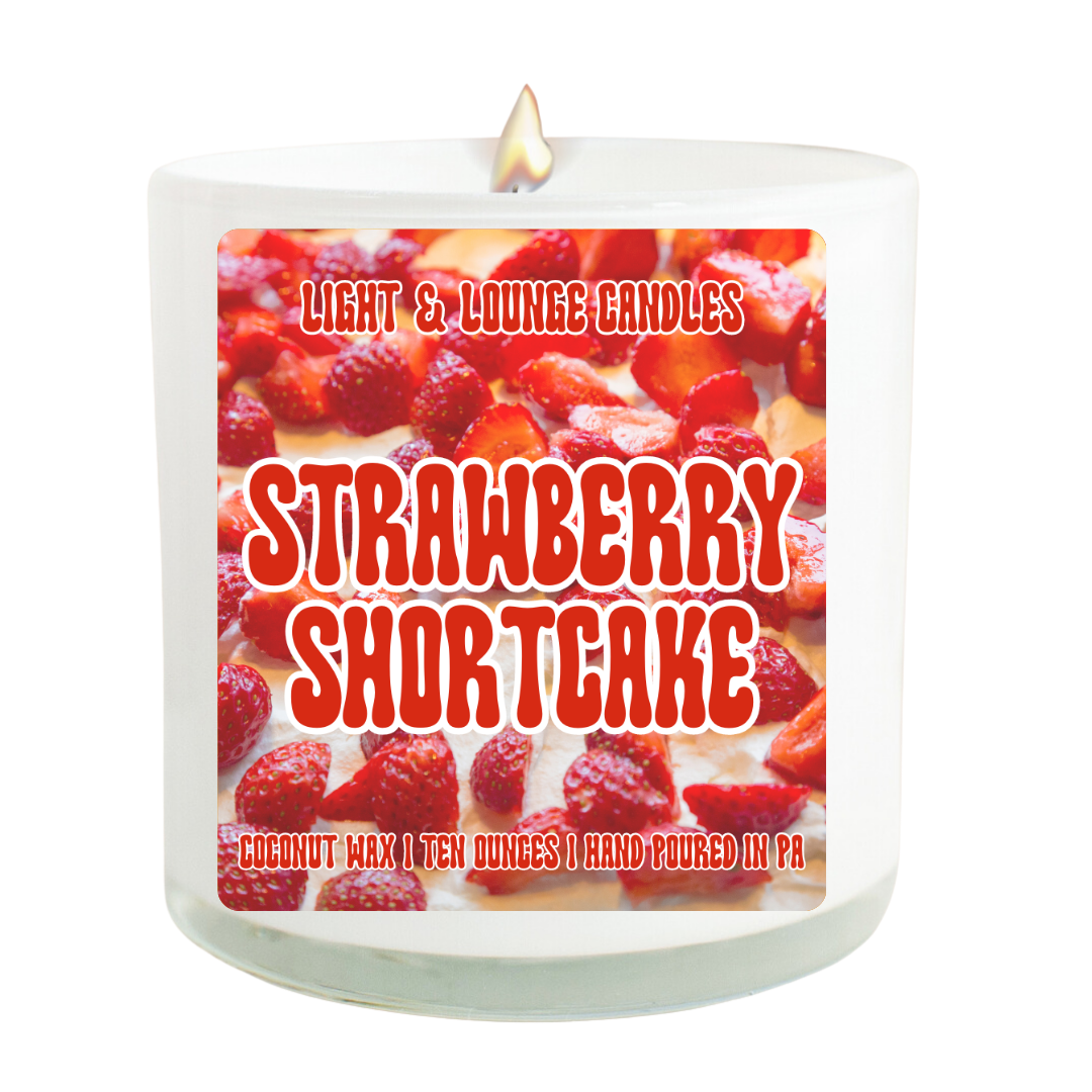 Strawberry Shortcake Candle