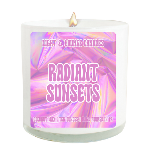 Radiant Sunset Candle