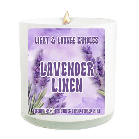 Lavender Linen Candle