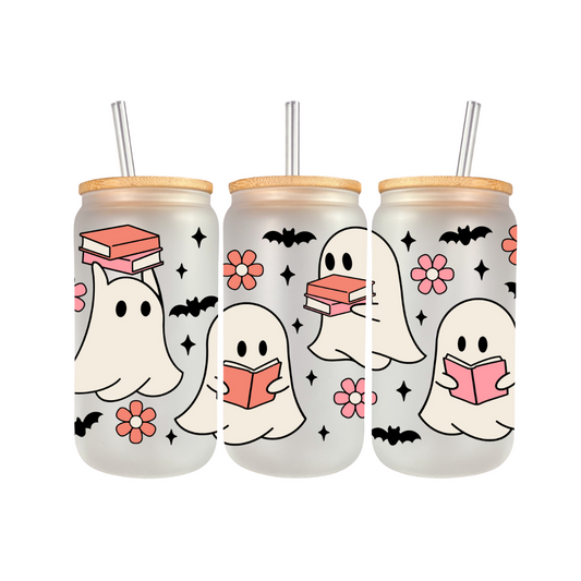 Ghost & Books Tumbler